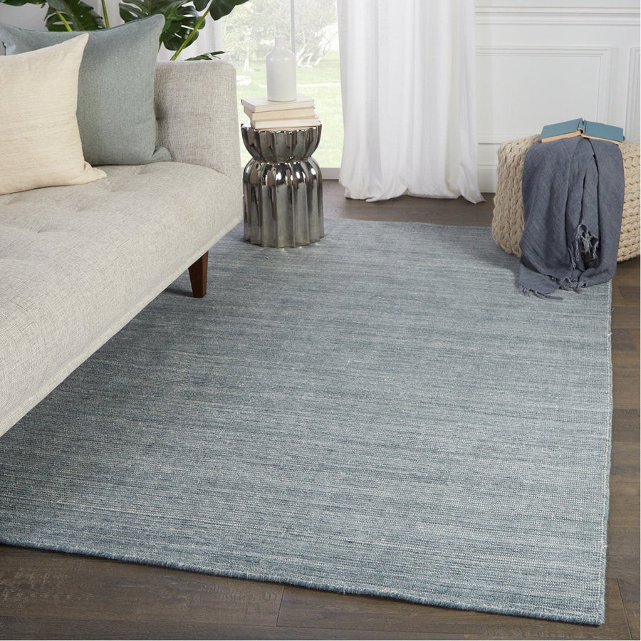 Jaipur Brevin Danan Solid Blue Gray BRV02 Rug