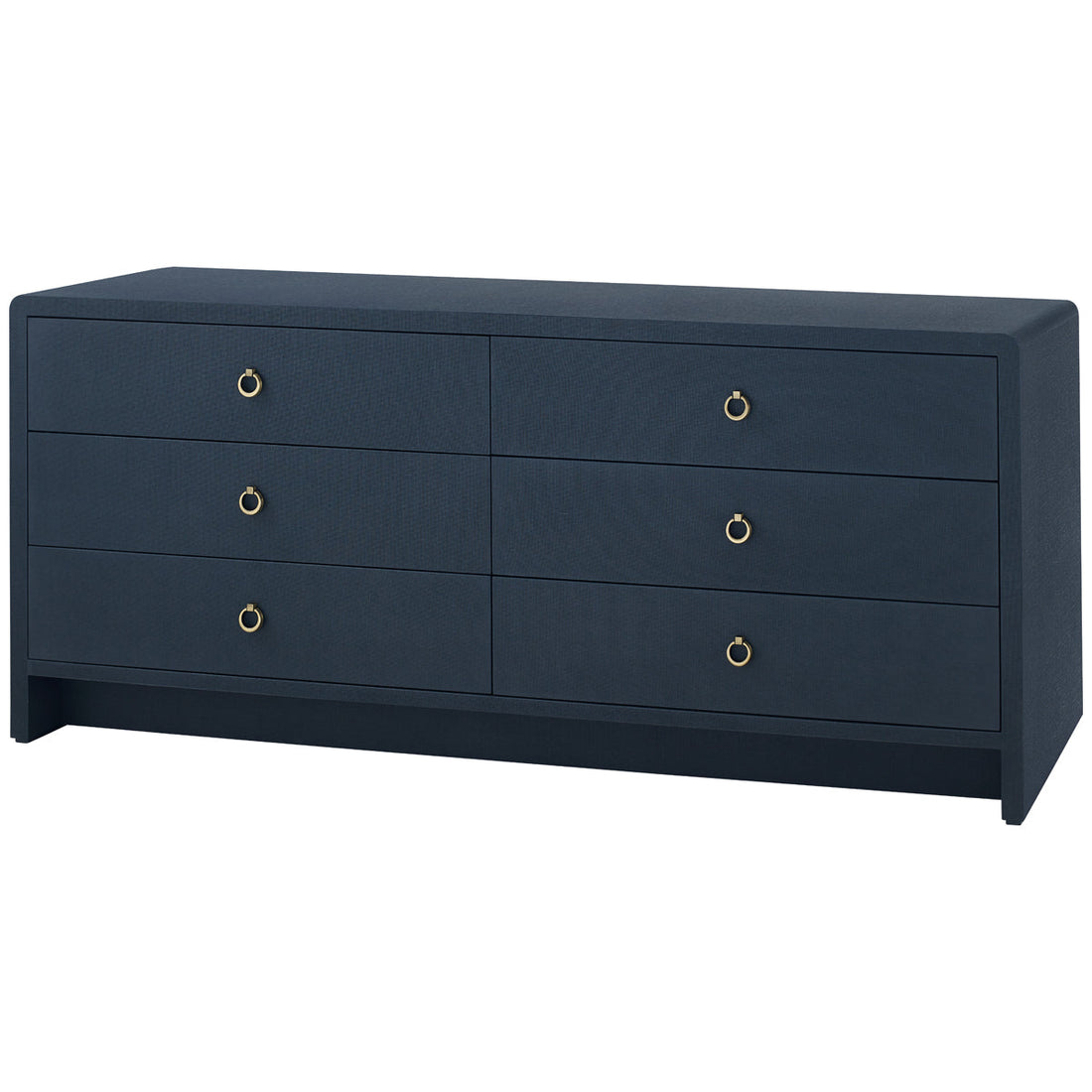 Villa & House Bryant Linen Extra Wide Large 6-Drawer Dresser