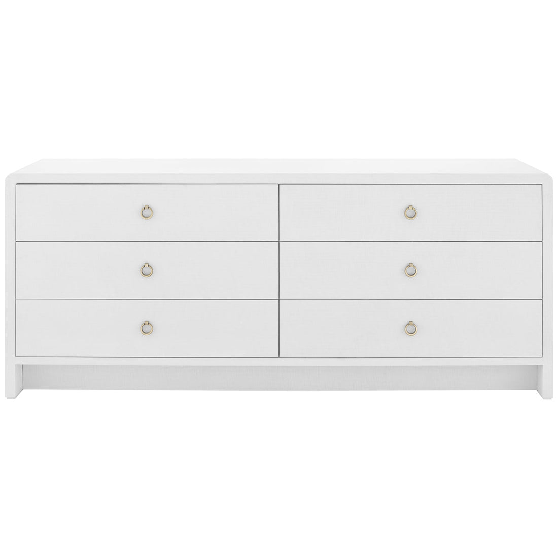 Villa & House Bryant Linen Extra Wide Large 6-Drawer Dresser