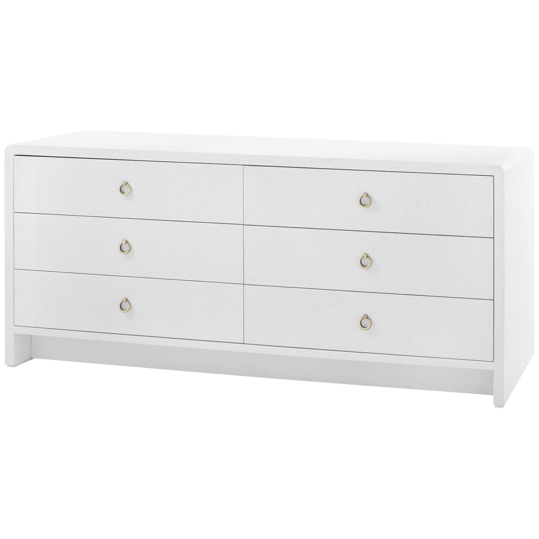 Villa & House Bryant Linen Extra Wide Large 6-Drawer Dresser