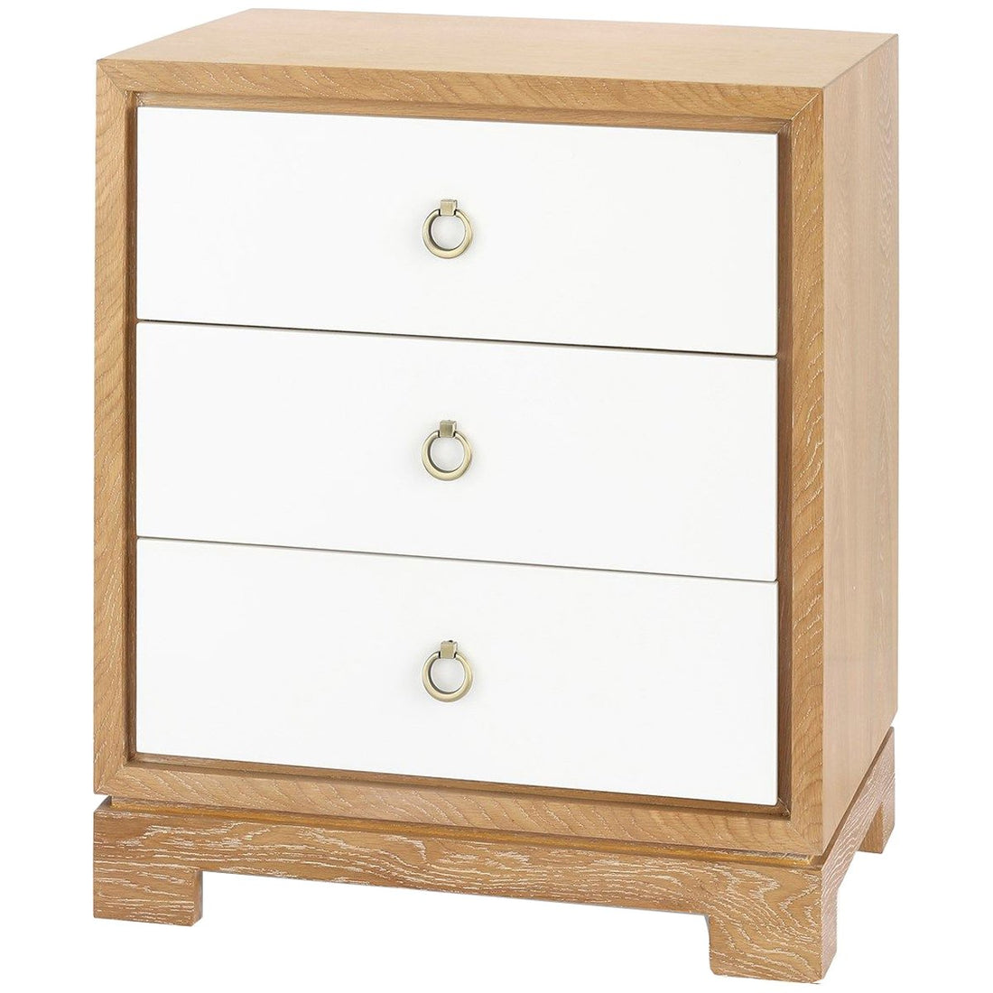 Villa & House Berkeley 3-Drawer Side Table - Natural