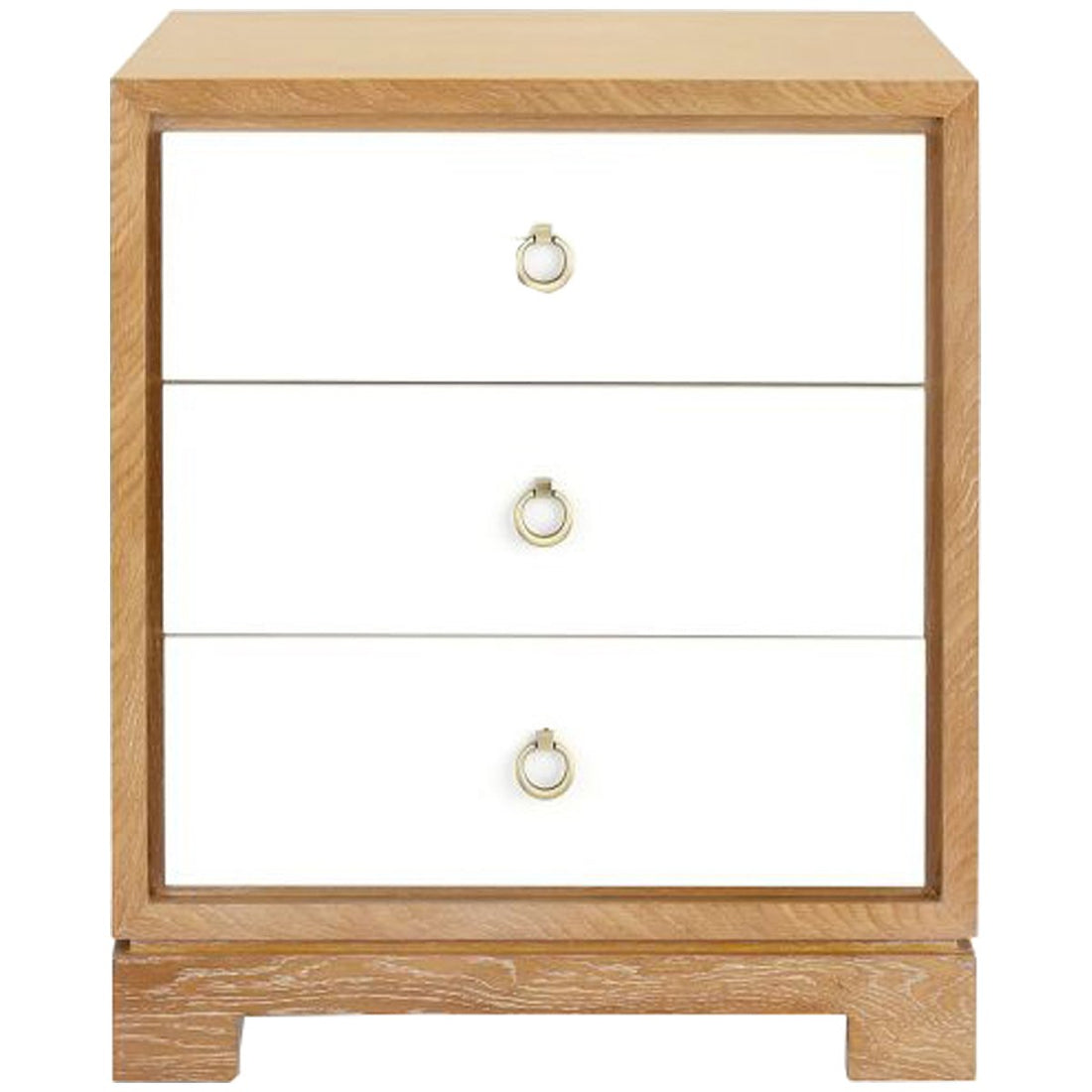 Villa & House Berkeley 3-Drawer Side Table - Natural