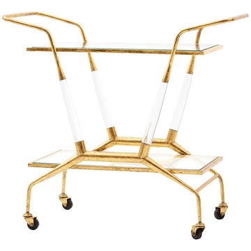 Villa & House Jepson Bar Cart - Gold