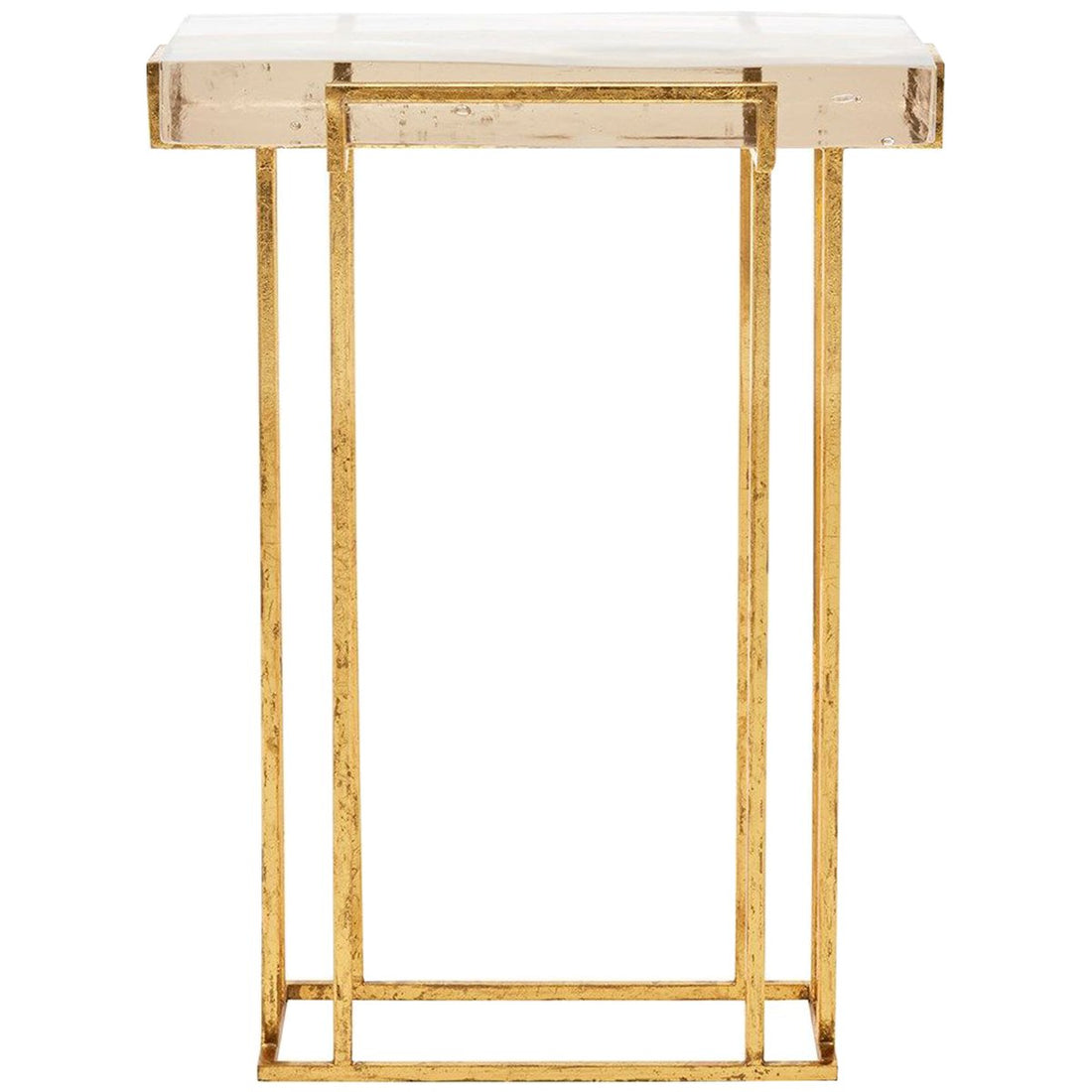 Villa & House Prism Side Table - Gold