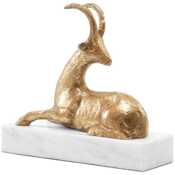 Villa & House Saiga Statue - Gold