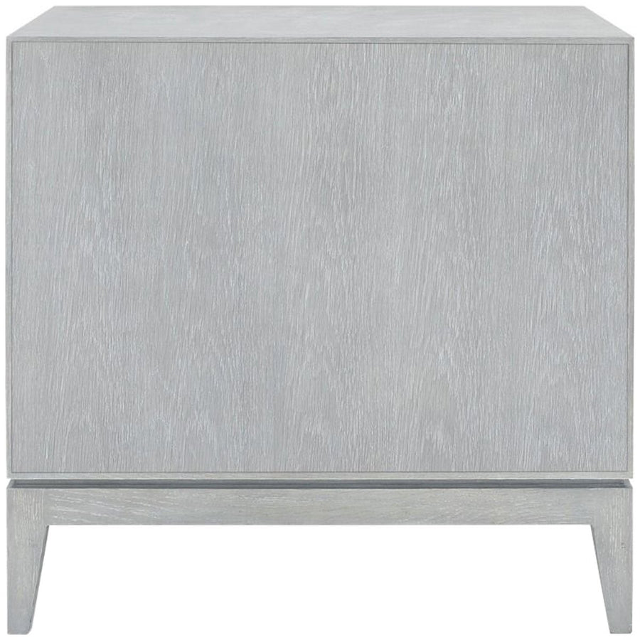 Villa & House Cameron 1-Drawer Gray Side Table with Santino Pull