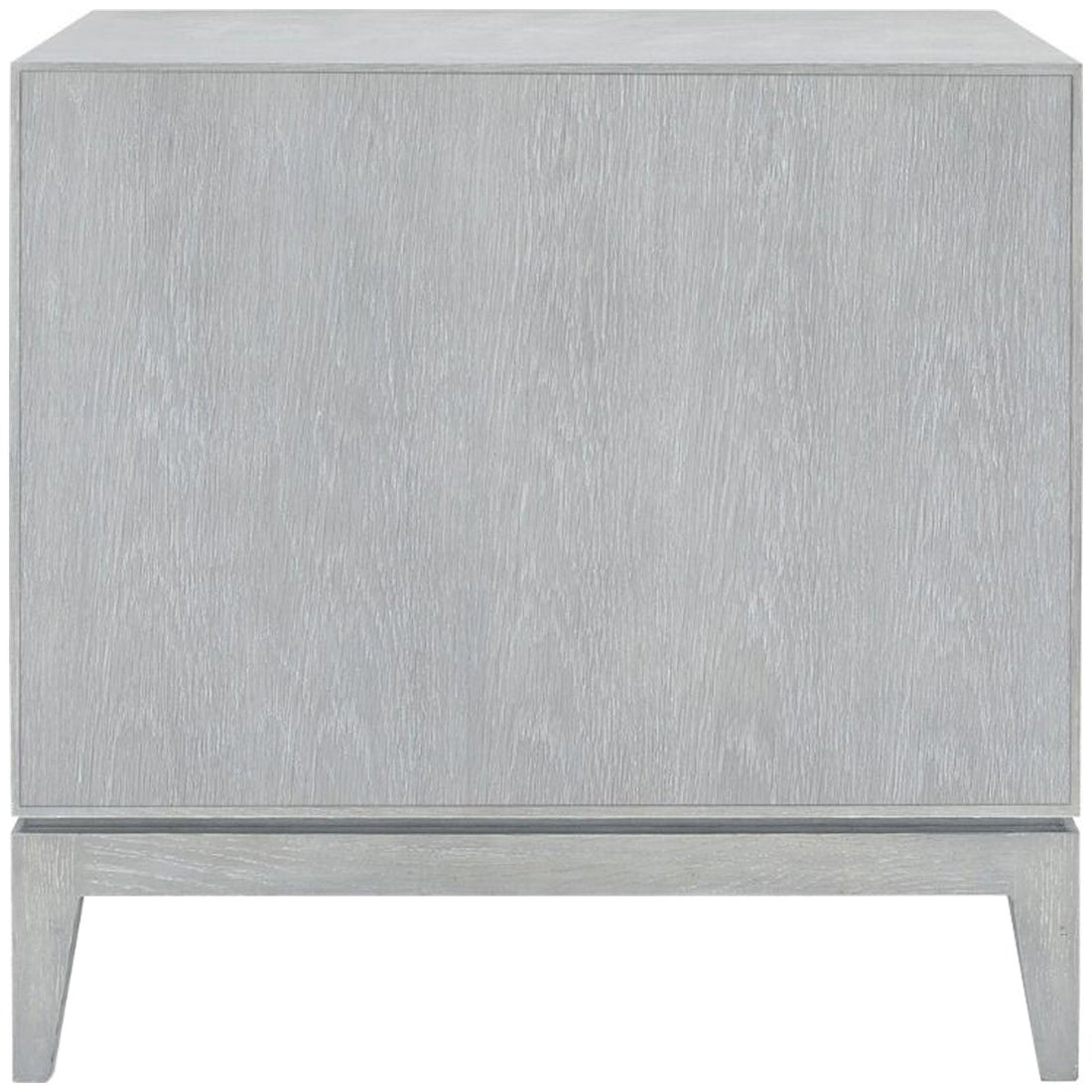 Villa & House Cameron 1-Drawer Gray Side Table with Kelley Pull