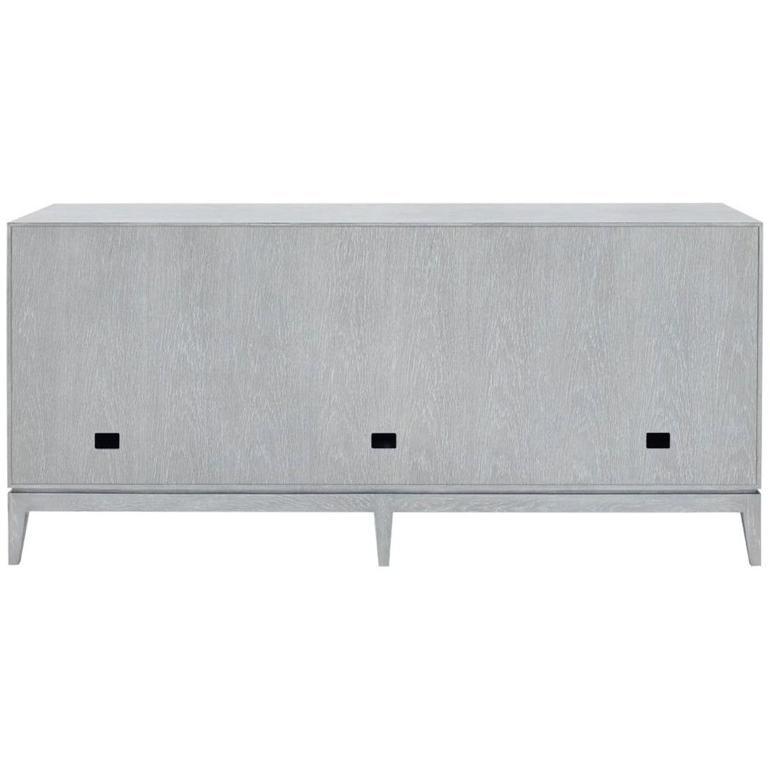 Villa & House Cameron 4-Door Gray Cabinet with Owen Pull