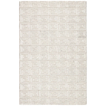 Jaipur Capital Harkness Geometric CAP03 White/Gray Area Rug