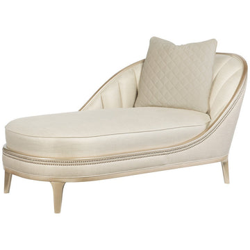 Caracole Adela Blush Taupe Chaise