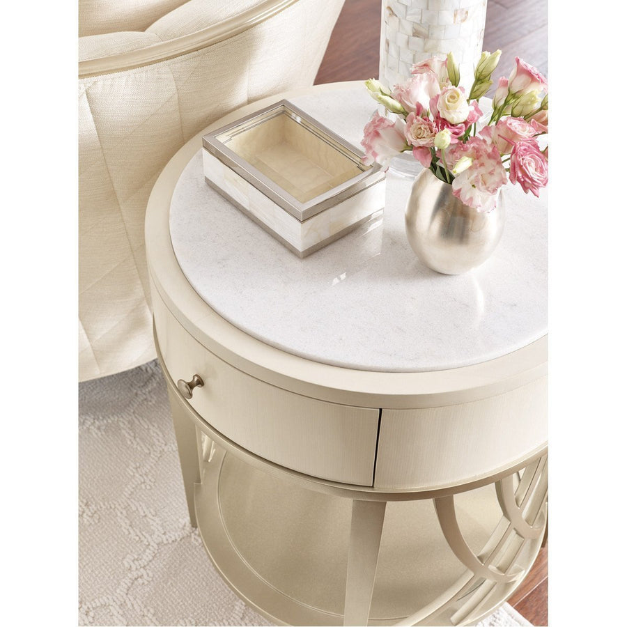 Caracole Adela Round End Table