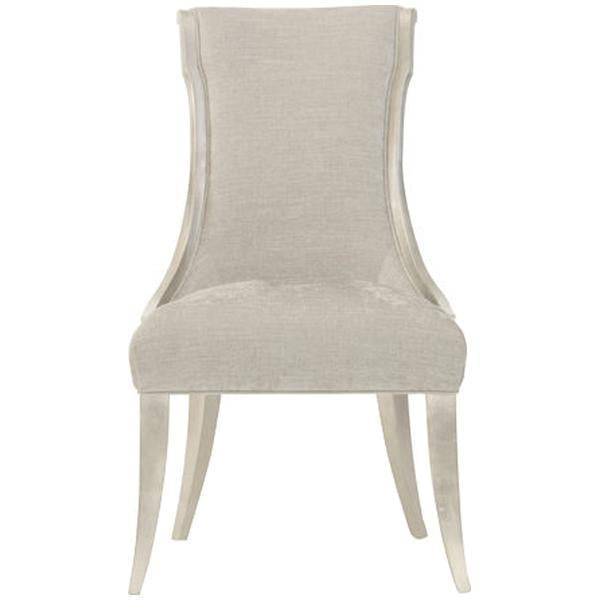 Caracole Avondale Soft Silver Leaf Side Chair