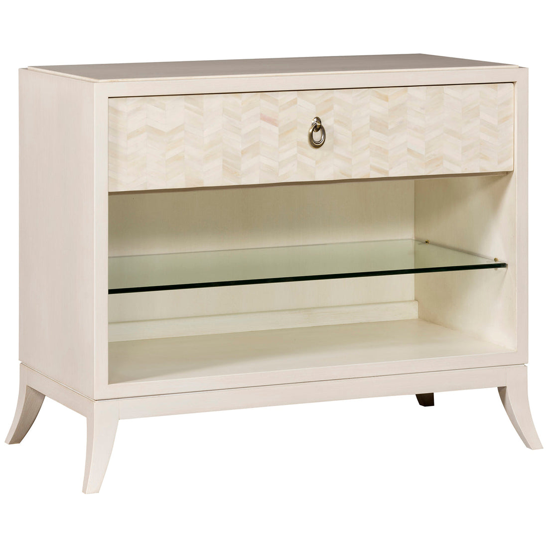 Vanguard Furniture Gottfried Nightstand - Ivory Dust