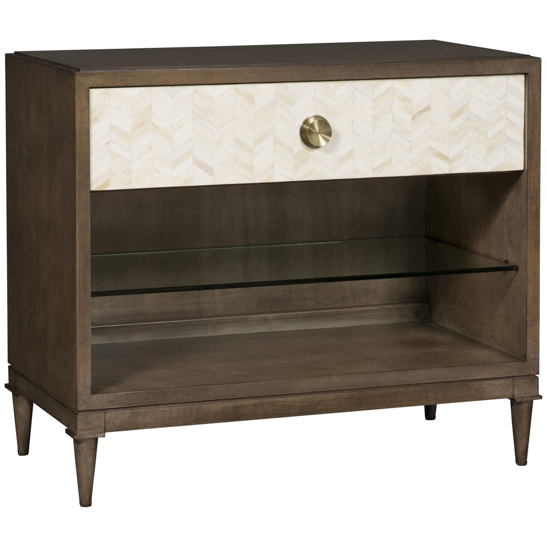 Vanguard Furniture Gottfried Nightstand - Flaxen Stone