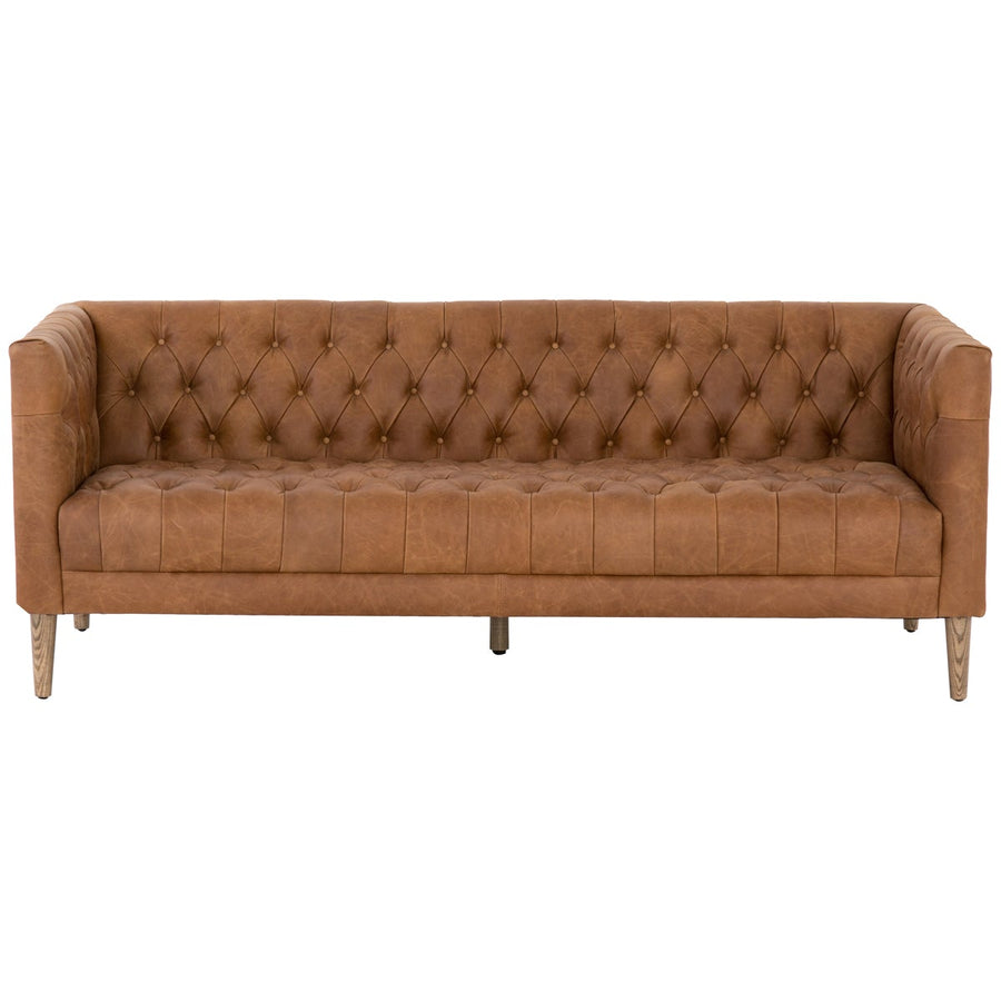 Four Hands Carnegie Williams 75-Inch Leather Sofa