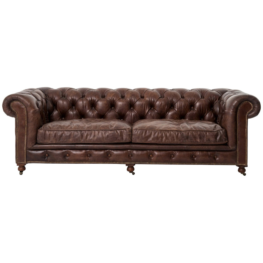 Four Hands Carnegie Conrad 96-Inch Sofa - Antique Oak