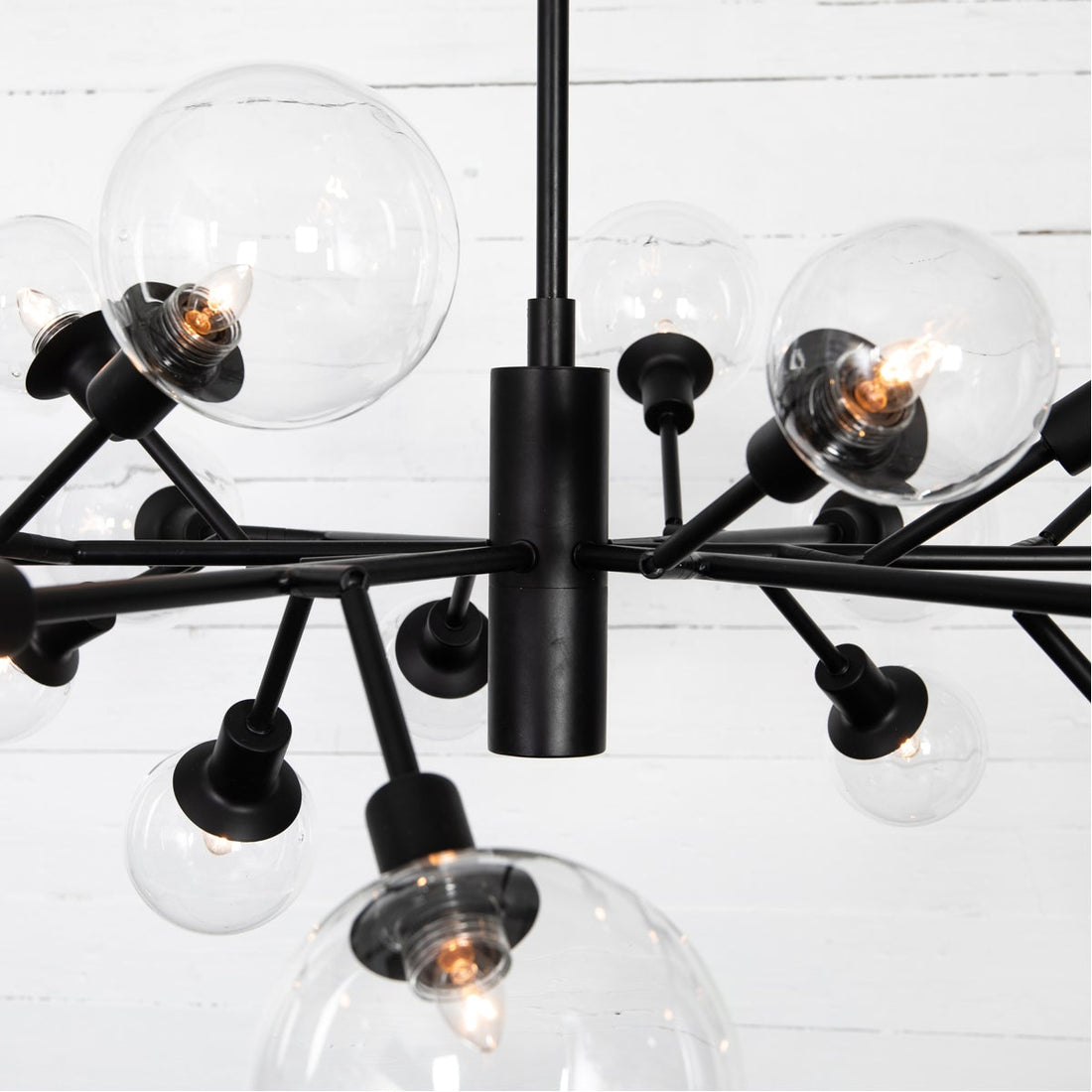 Four Hands Carnegie Pellman Chandelier - Flat Black