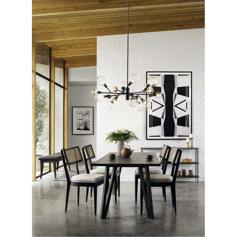 Four Hands Carnegie Pellman Chandelier - Flat Black