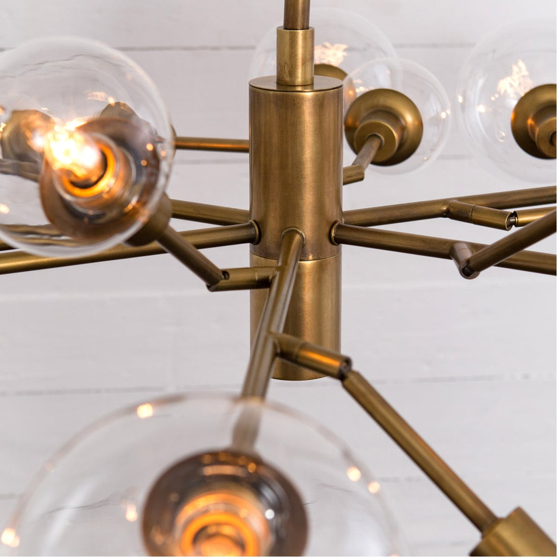 Four Hands Carnegie Pellman Chandelier - Matte Brass