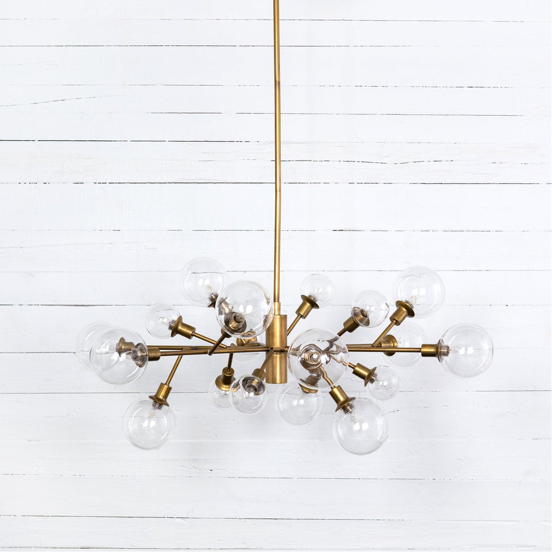 Four Hands Carnegie Pellman Chandelier - Matte Brass