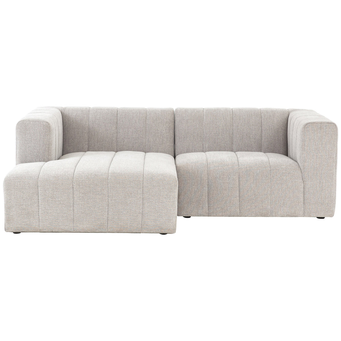 Four Hands Grayson Langham Channeled 2-Piece Sectional - Sandstone