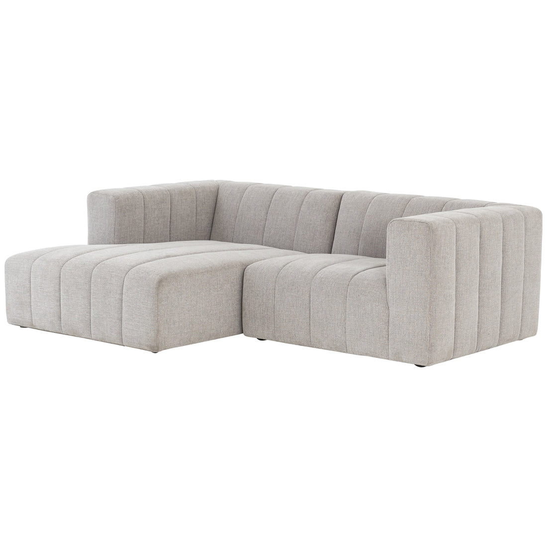 Four Hands Grayson Langham Channeled 2-Piece Sectional - Sandstone