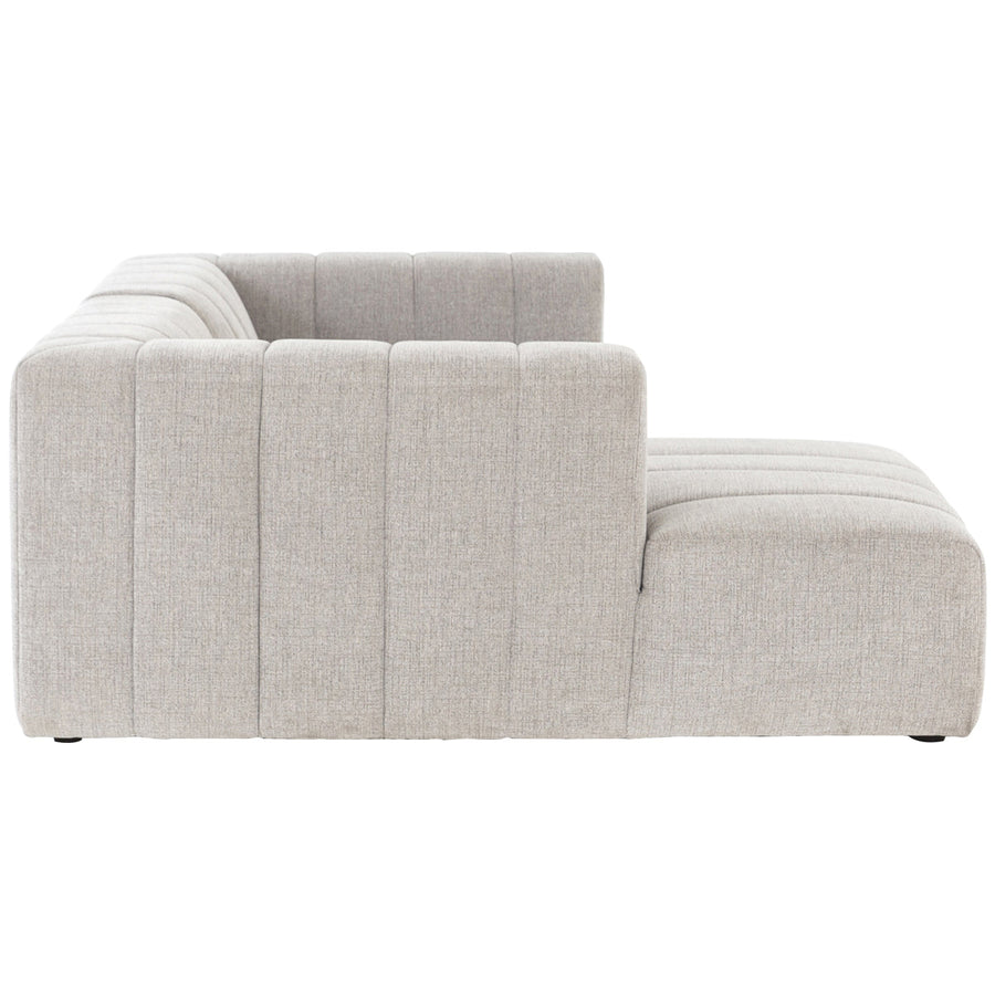 Four Hands Grayson Langham Channeled 2-Piece Sectional - Sandstone