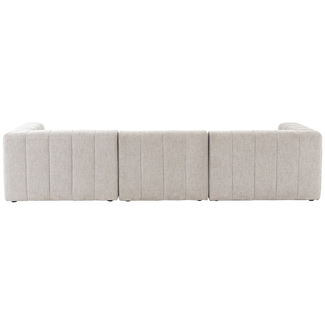 Four Hands Grayson Langham Channeled 3-Piece Sectional - Sandstone