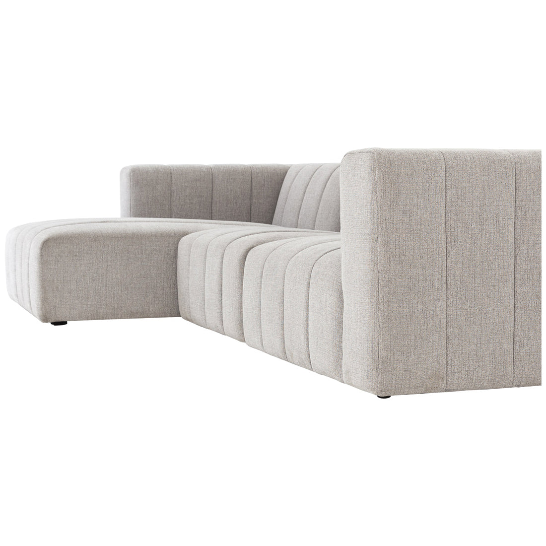 Four Hands Grayson Langham Channeled 3-Piece Sectional - Sandstone