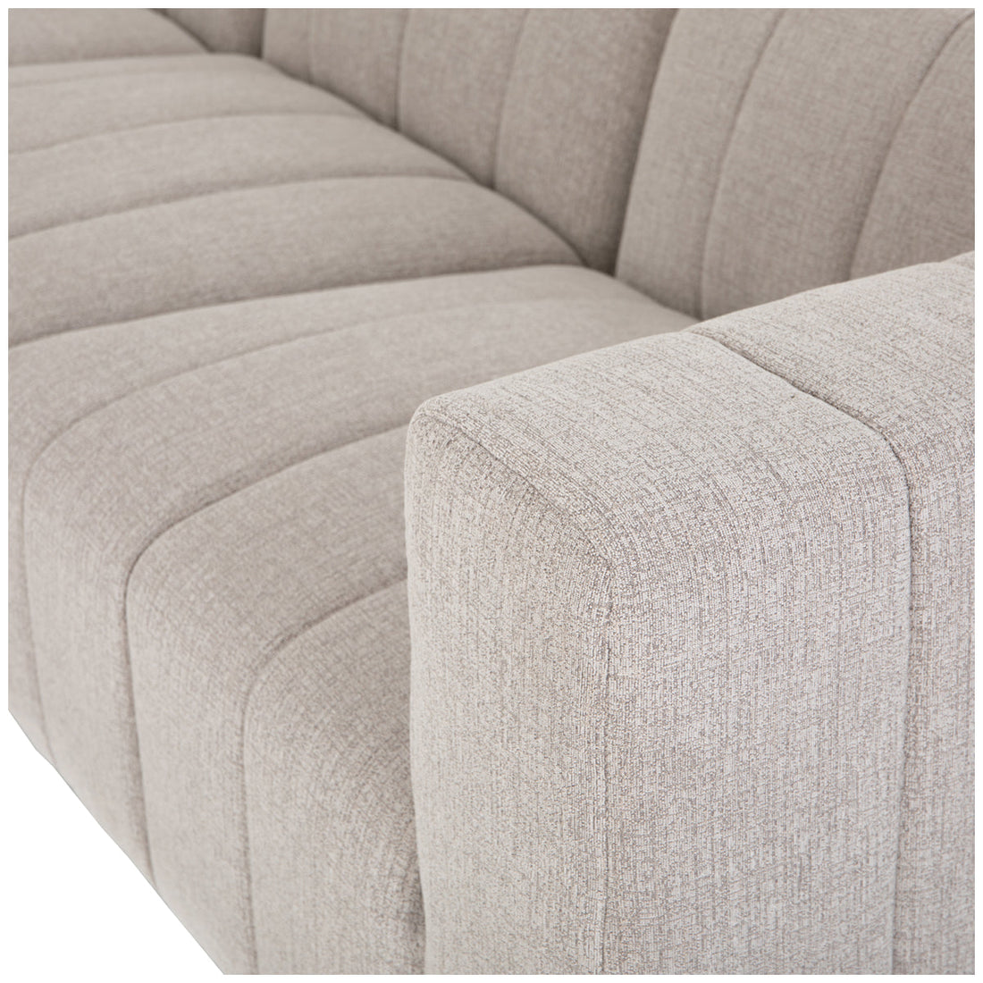 Four Hands Grayson Langham Channeled 6-Piece Sectional - Sandstone