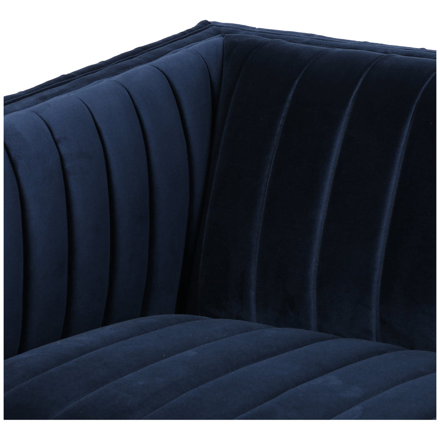 Four Hands Grayson Augustine 97-Inch Sofa - Sapphire Navy