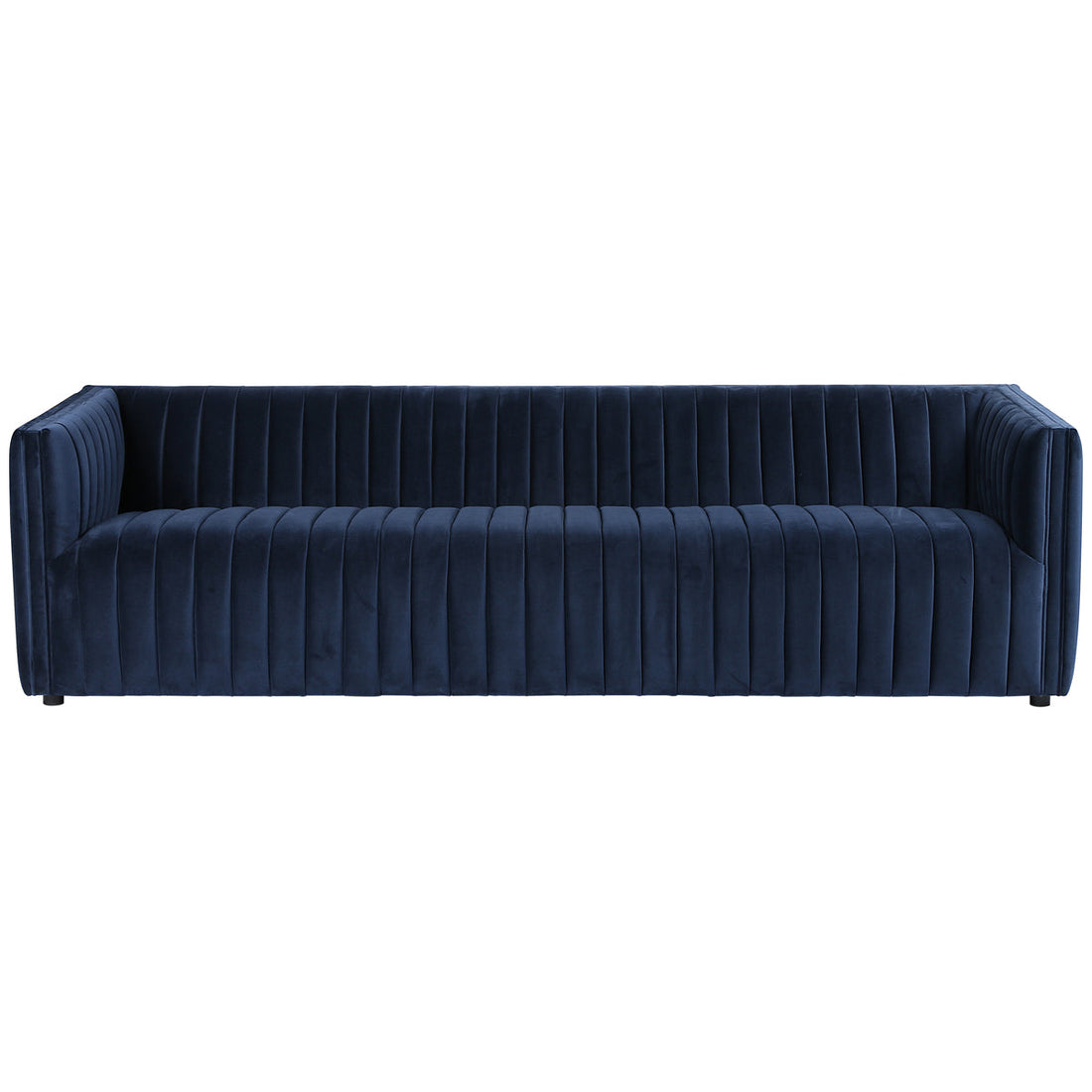 Four Hands Grayson Augustine 97-Inch Sofa - Sapphire Navy