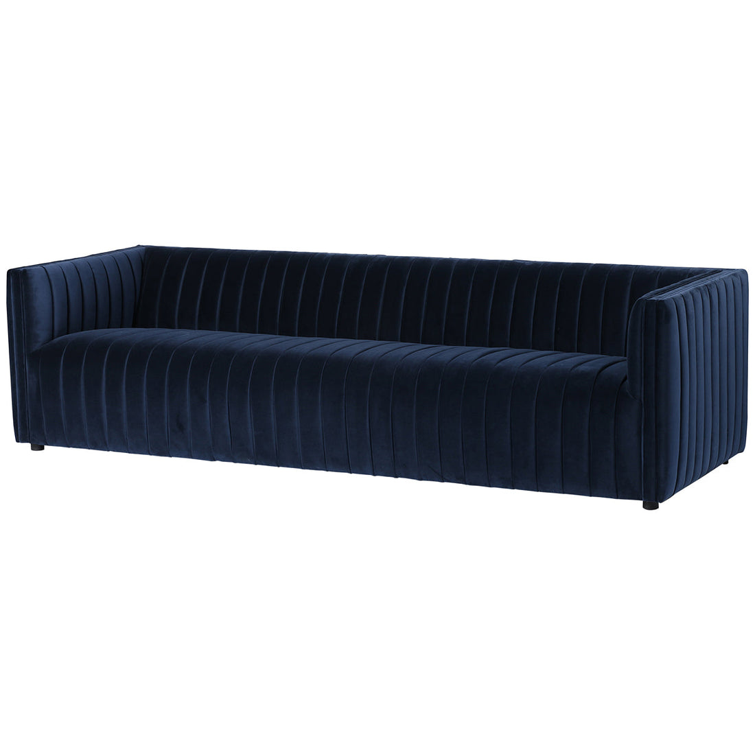 Four Hands Grayson Augustine 97-Inch Sofa - Sapphire Navy