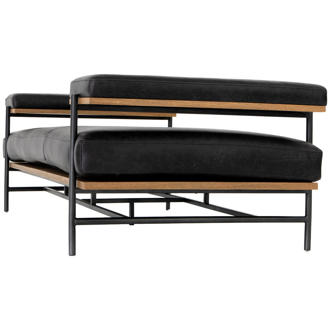 Four Hands Grayson Kennon Chaise - Sonoma Black