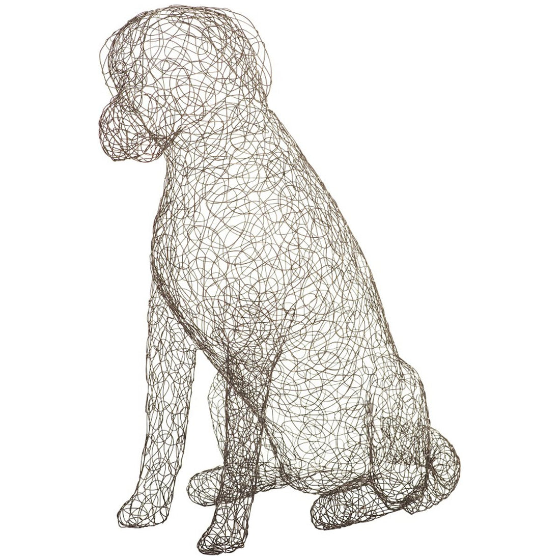 Phillips Collection Crazy Wire Retriever Sculpture