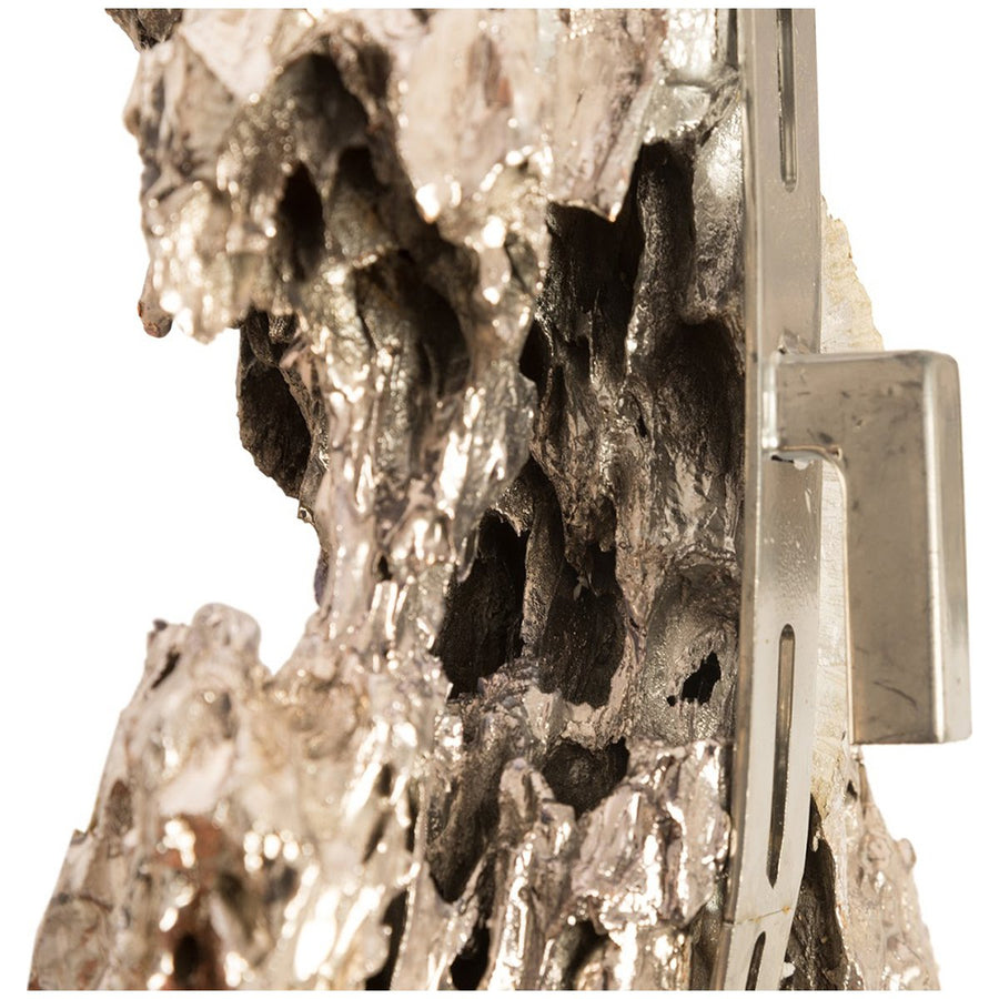 Phillips Collection Stalagmite Chrome Wall Art, 3-Piece Set