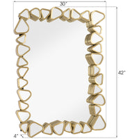 Phillips Collection Pebble Rectangle Mirror