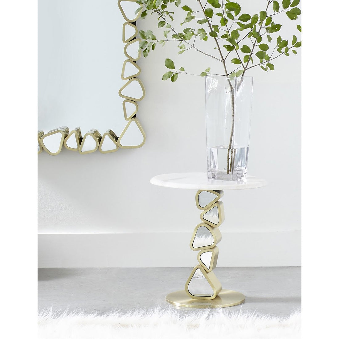 Phillips Collection Pebble End Table