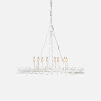 Made Goods Bruna Gesso Organic 8-Light Chandelier