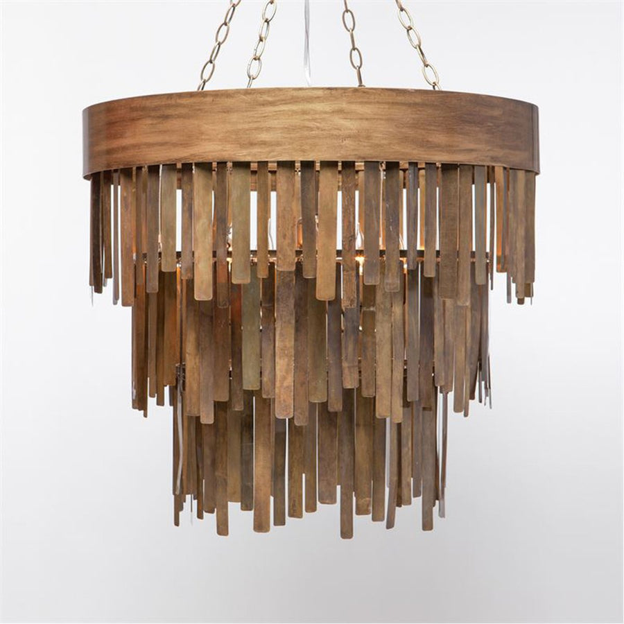 Made Goods Douglas Metal Strips Chandelier