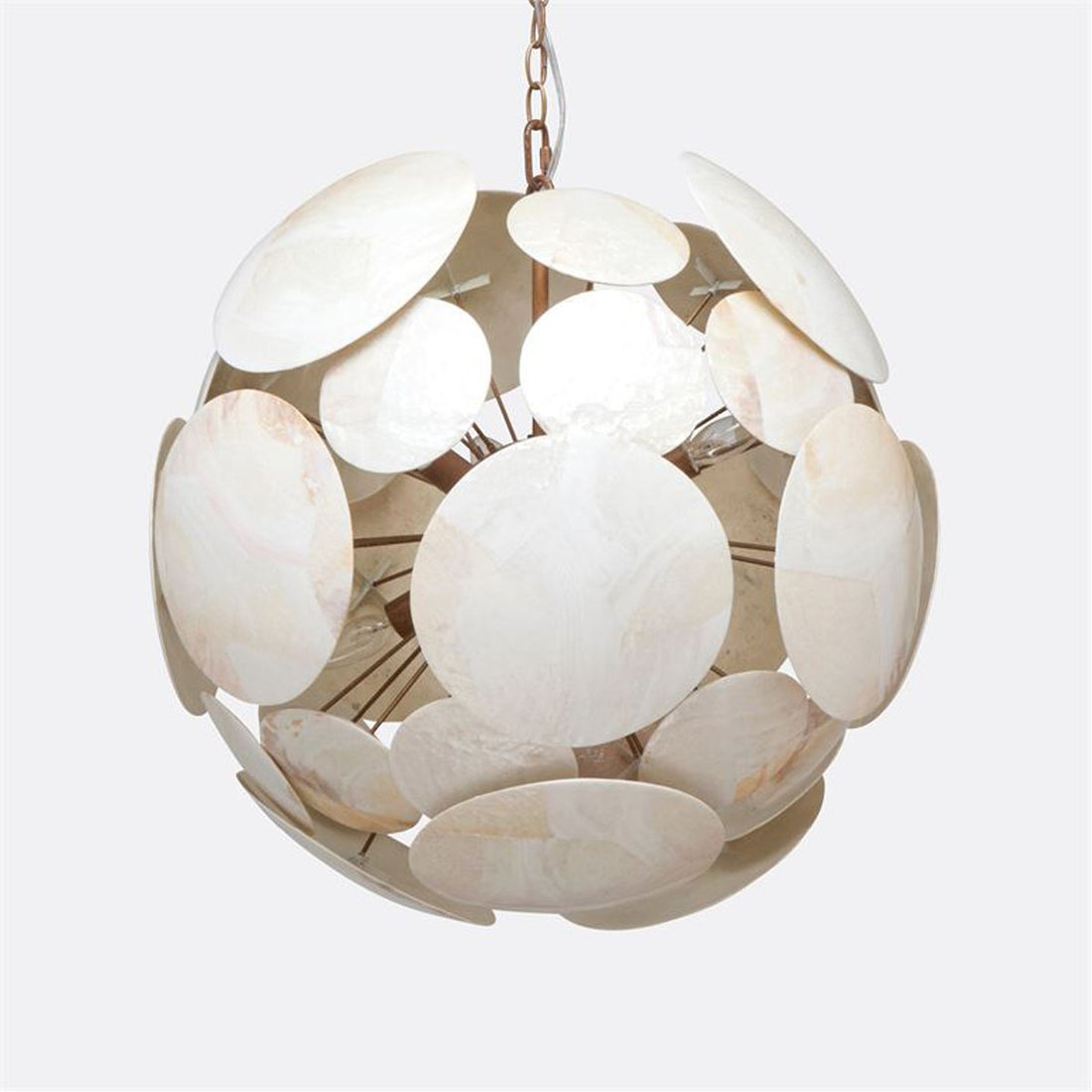 Made Goods Elba Kabibe Drum Chandelier