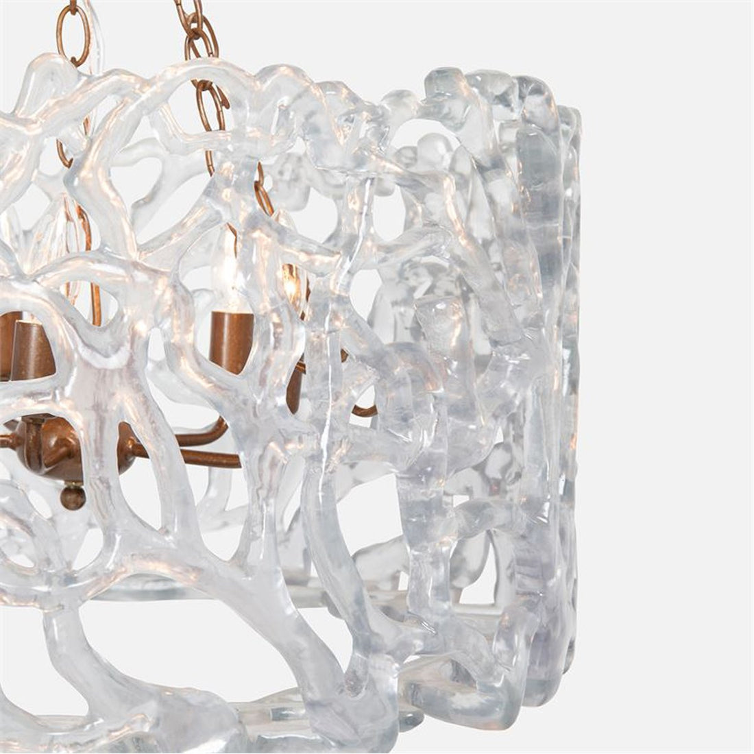 Made Goods Finnegan Coral Inspired Chandelier