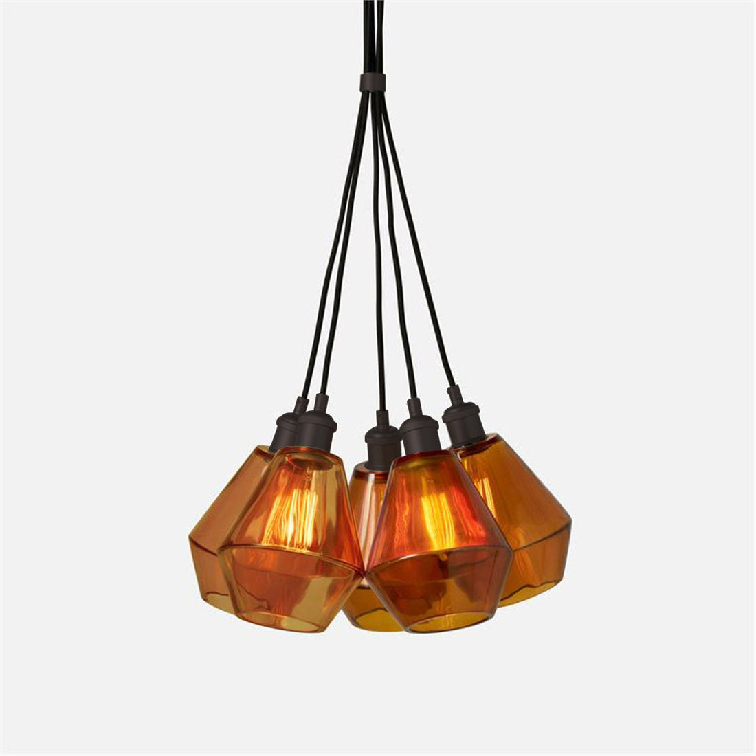 Made Goods Genesis 5-Light Interchangeable Modern Chandelier