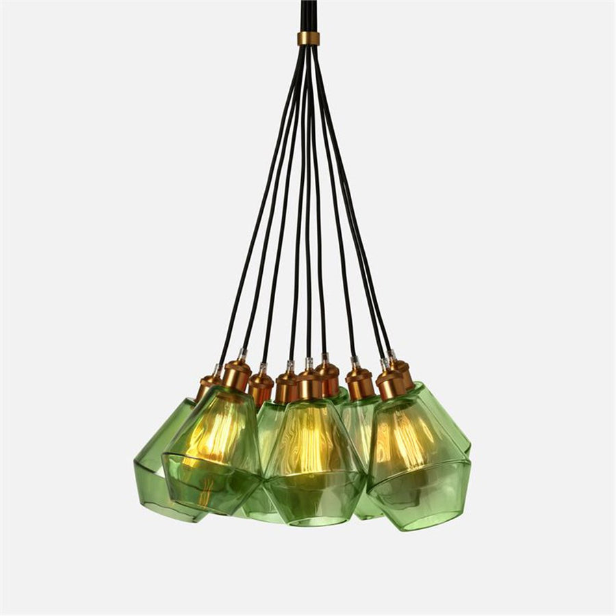 Made Goods Genesis 9-Light Interchangeable Modern Chandelier