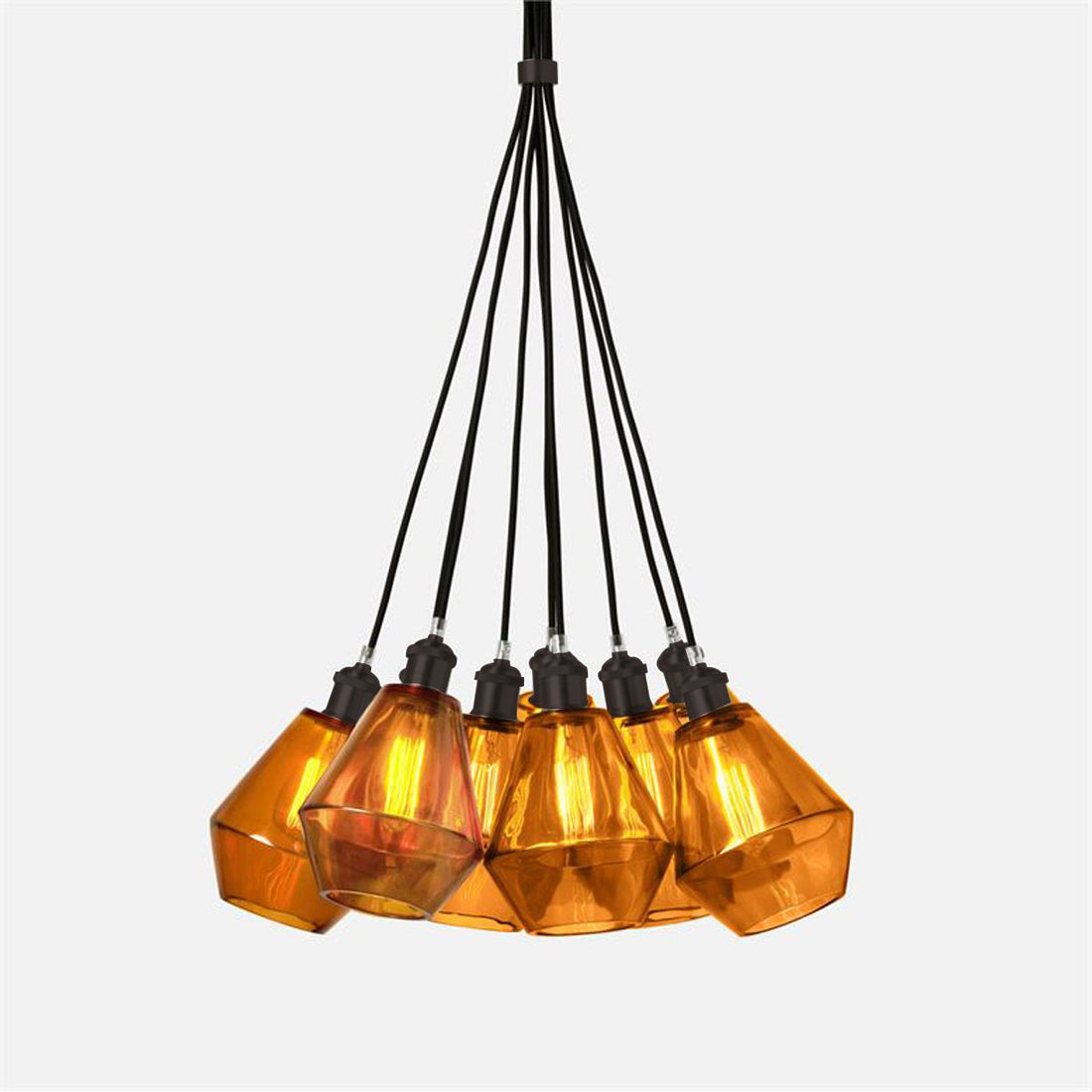 Made Goods Genesis 9-Light Interchangeable Modern Chandelier