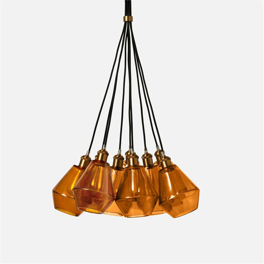 Made Goods Genesis 9-Light Interchangeable Modern Chandelier