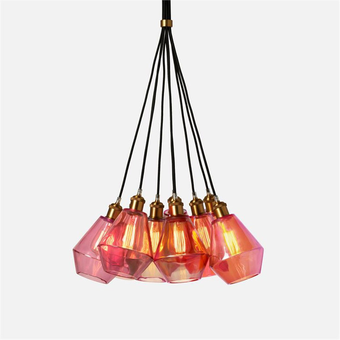 Made Goods Genesis 9-Light Interchangeable Modern Chandelier