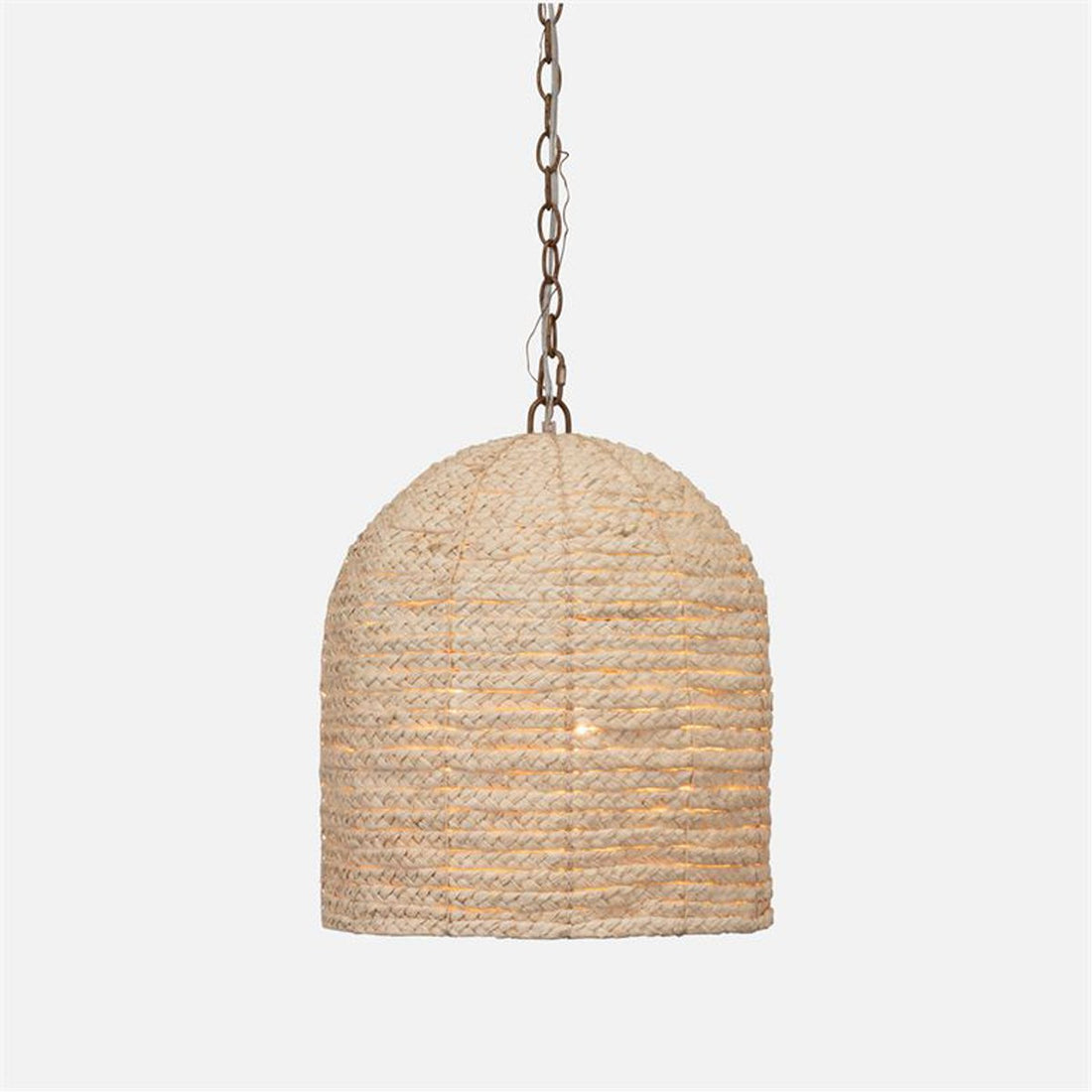 Made Goods Lane Braided Raffia Chandelier