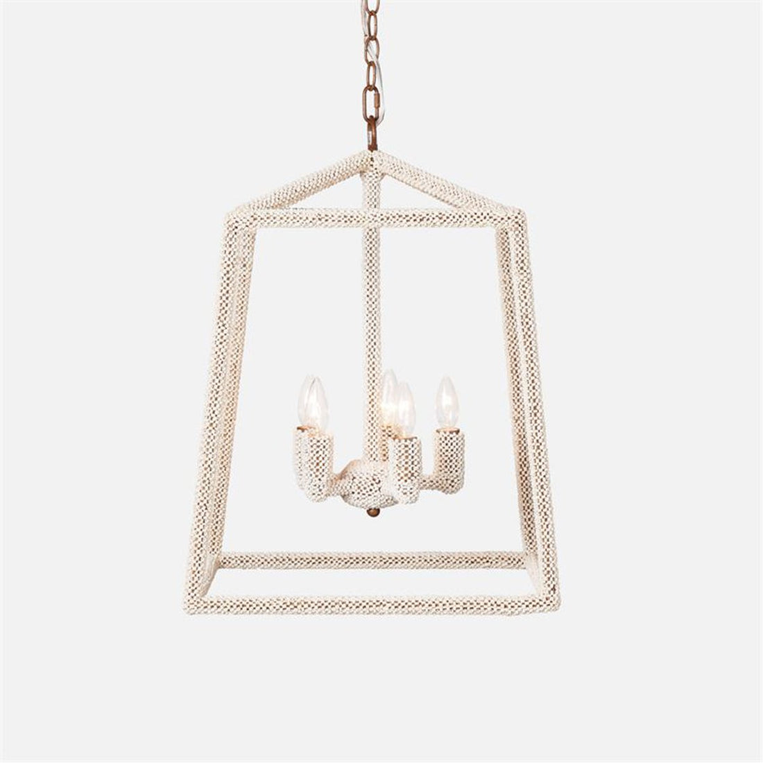 Made Goods Maritsa Tarnished 4-Light Chandelier