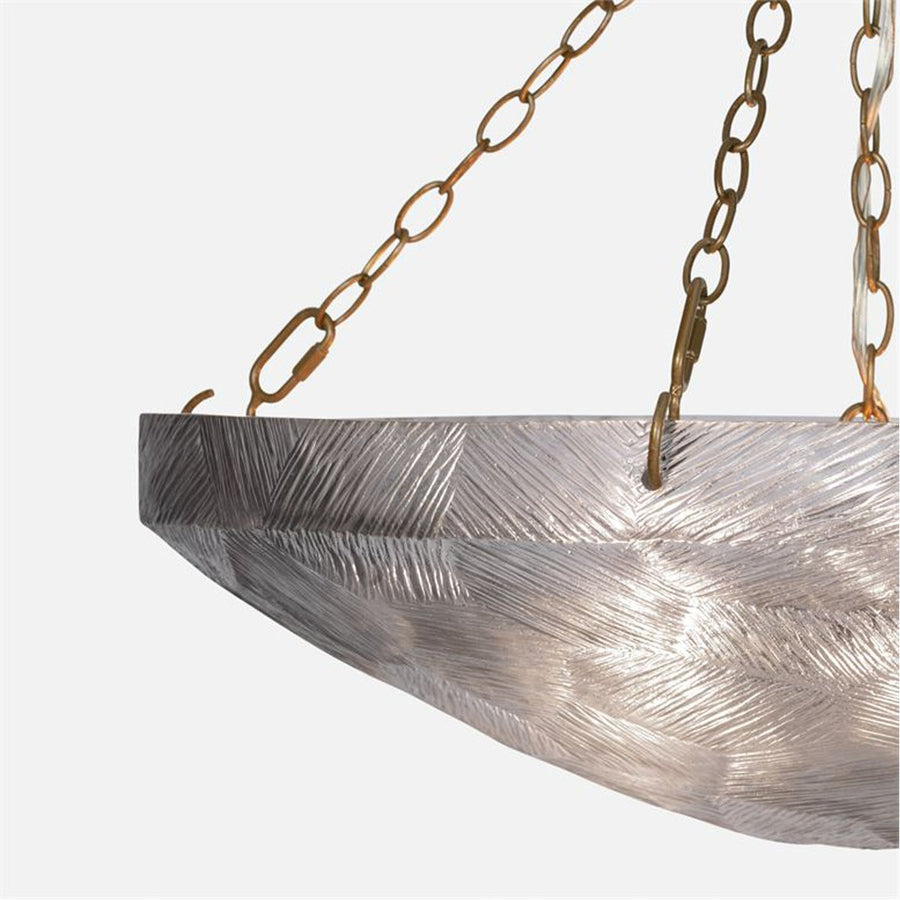 Made Goods Mikolas Textured Resin Chandelier